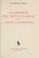 Cover of: La función del mito clásico en la literatura contemporánea