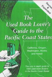 Cover of: The Used Book Lover's Guide to the Pacific Coast States by David S. Siegel, David S. Siegel