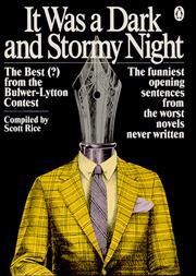 Cover of: It Was a Dark and Stormy Night by Scott Rice