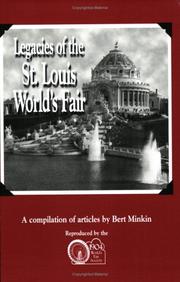 Cover of: Legacies of the St. Louis World's Fair