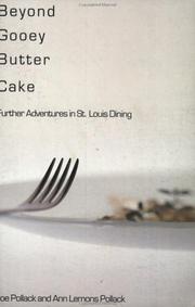 Cover of: Beyond gooey butter cake | Joe Pollack