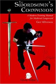 Cover of: The Swordman's Companion: A Manual for Training With the Medieval Longsword