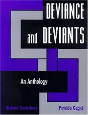 Cover of: Deviance and Deviants | 