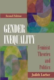 Cover of: Gender inequality by Judith Lorber