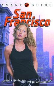 Cover of: Avant-Guide San Francisco (Avant Guides)