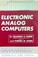 Cover of: Electronic analog computers