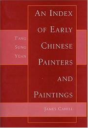 Cover of: Index of Early Chinese Painters & Paintings: T'ang, Sung, Yuan