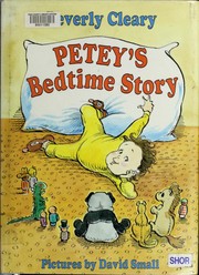 Cover of: Petey's bedtime story by Beverly Cleary