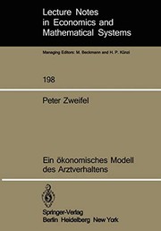Cover of: Ein ökonomisches Modell des Arztverhaltens