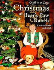 Cover of: Christmas at the Bears Paw Ranch by Eleanor Burns