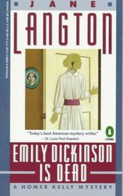 Emily Dickinson is dead by Jane Langton, Derek Perkins