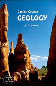 Cover of: Canyon Country Geology, 2000 Edition (Canyon Country Series #11) (Canyon country)