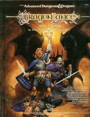 Dragonlance adventures by Tracy Hickman