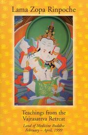 Cover of: Teachings from the Vajrasattva Retreat