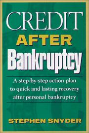 Credit After Bankruptcy by Stephen Snyder