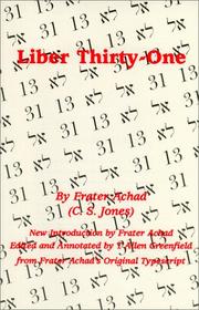 Cover of: Liber Thirty-One by Frater Achad