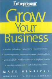Cover of: Grow Your Business
