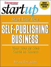 Cover of: Start Your Own Self-Publishing Business (Entrepreneur Magazine's Start Up)
