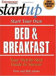 Cover of: Start Your Own Bed & Breakfast