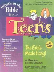 Cover of: What's in the Bible for . . . Teens