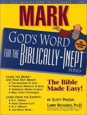 Cover of: Mark: God's Word for the Biblically-Inept TM (God's Word for the Biblically-Inept)