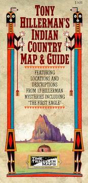 Cover of: Tony Hillerman's Indian Country Map & Guide