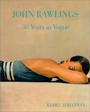 Cover of: John Rawlings: 30 Years in Vogue