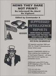 Cover of: Supressed Intelligence Reports: News They Dare Not Print!