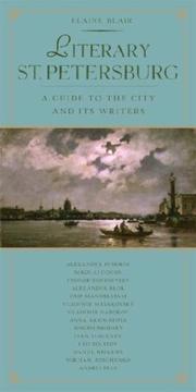 Cover of: Literary St. Petersburg: A Guide to the City and Its Writers