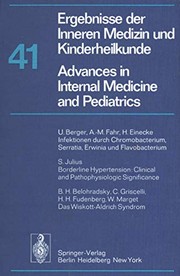 Ergebnisse Der Inneren Medizin Und Kinderheilkunde / Advances in Internal Medicine and Pediatrics by P. Frick, Hans Mohr