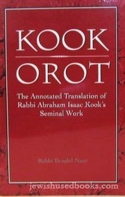 Cover of: Orot by Abraham Isaac Kook
