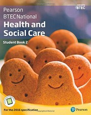 Cover of: BTEC National Health and Social Care Student Book 2: For the 2016 specifications