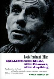 Cover of: Ballets without Music, without Dancers, without Anything