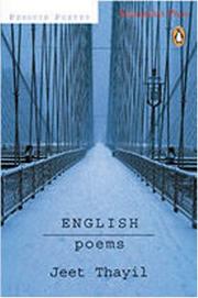 Cover of: English by Jeet Thayil