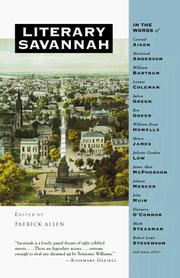 Cover of: Literary Savannah by edited by Patrick Allen.