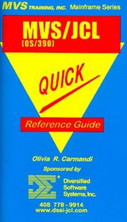 Cover of: OS/390 MVS/JCL Quick Reference Guide (Mainframe Series) (Mainframe Technical Series)