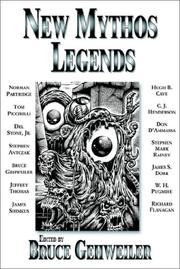 Cover of: New Mythos Legends by C. J. Henderson, Tom Piccirilli