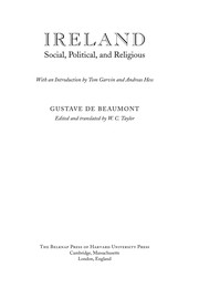 Cover of: Ireland: Social, Political, and Religious
