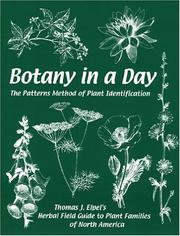 Cover of: Botany in a Day by Thomas J. Elpel, Thomas J. Elpel