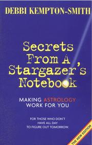 Cover of: Secrets from a stargazer's notebook by Debbi Kempton Smith