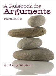 A rulebook for arguments by Anthony Weston