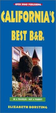 Cover of: CAlifornia's Best B&Bs