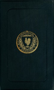 Cover of: Transactions by Medico-Chirurgical Society of Edinburgh