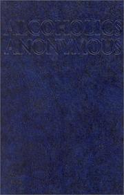 Cover of: Alcoholics Anonymous - Big Book 4th Edition