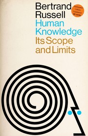 Cover of: Human Knowledge P by Bertrand Russell