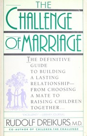 Cover of: The Challenge of Marriage