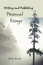 Cover of: Writing and Publishing Personal Essays by Sheila Bender