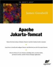 Cover of: Apache Jakarta-Tomcat