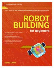 Robot building for beginners by David Cook