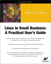 Cover of: Linux in small business: a practical users' guide